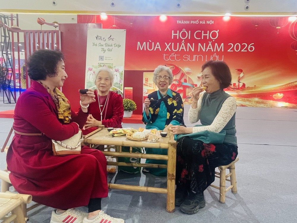 Hội chợ Mùa Xuân 2026: Đọng lại “Tết Sum vầy” - Khi văn hóa lan tỏa giữa mùa Xuân  - Ảnh 2.