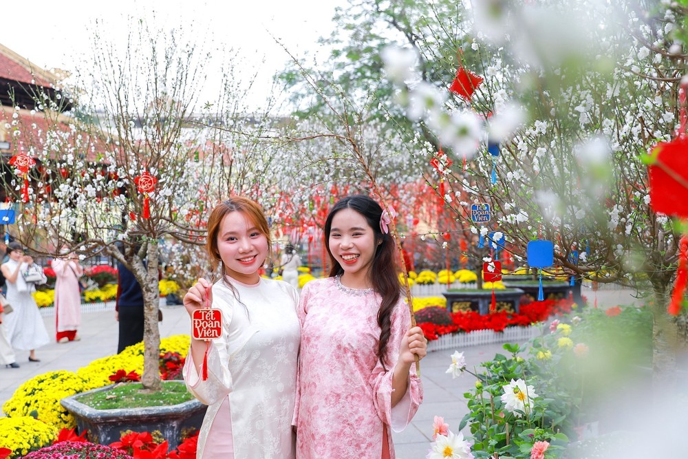 Rực rỡ đường hoa Xuân đón Tết Bính Ngọ 2026 - Ảnh 8.