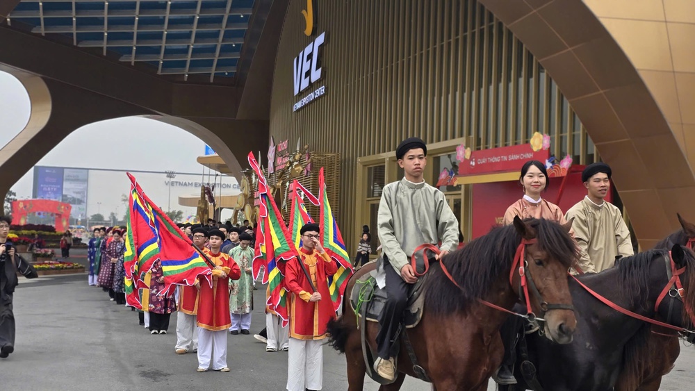 Khép lại 'hành trình du Xuân xuyên Việt' tại Hội chợ Mùa Xuân - Ảnh 7.
