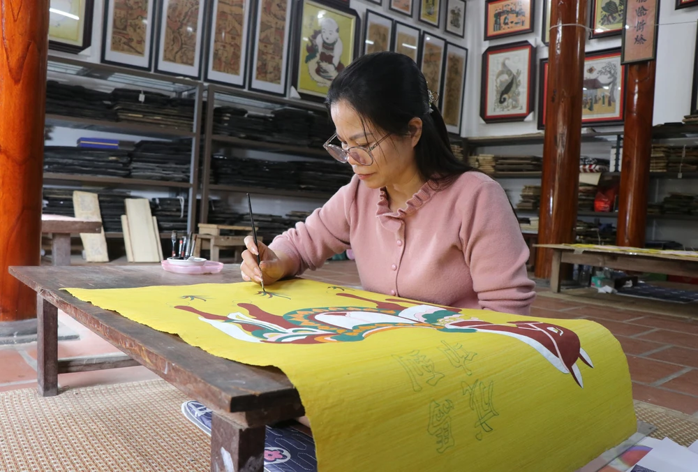 Tết Bính Ngọ cùng tìm hiểu ý nghĩa con ngựa trên tranh dân gian Đông Hồ - Ảnh 4.