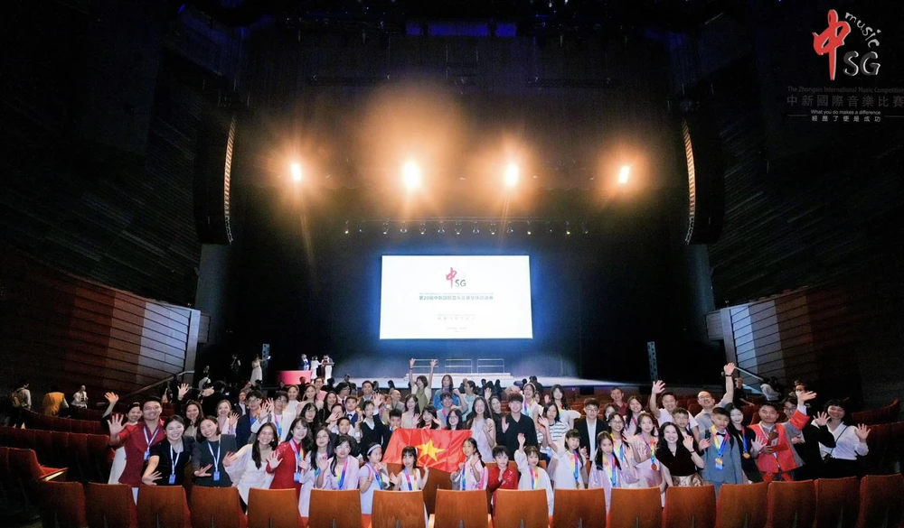 Việt Nam ghi dấu ấn trong cuộc thi âm nhạc tại Singapore - Ảnh 1.