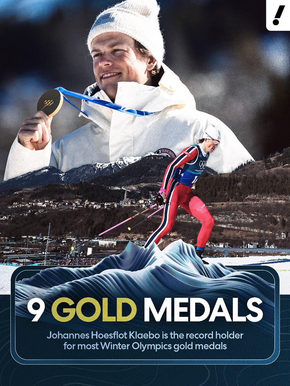 VĐV trượt tuyết Na Uy đi vào lịch sử Olympic mùa Đông với kỷ lục vô tiền khoáng hậu - Ảnh 1. VĐV trượt tuyết Na Uy đi vào lịch sử Olympic mùa Đông với kỷ lục vô tiền khoáng hậu - Ảnh 1.