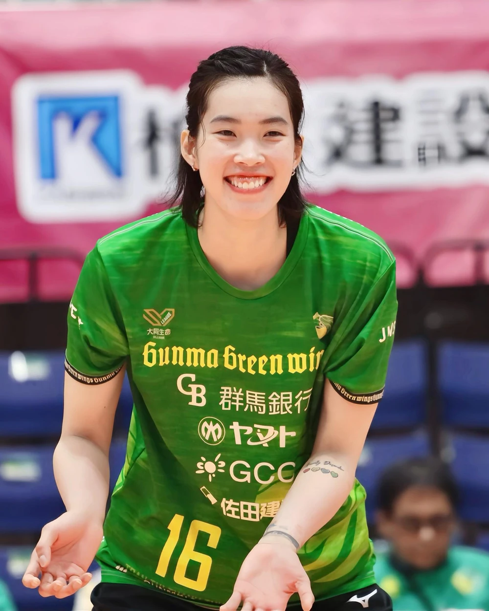Thanh Thúy đang trải qua mùa giải khá thành công trong màu áo Gunma Green Wings ở giải VĐQG Nhật Bản