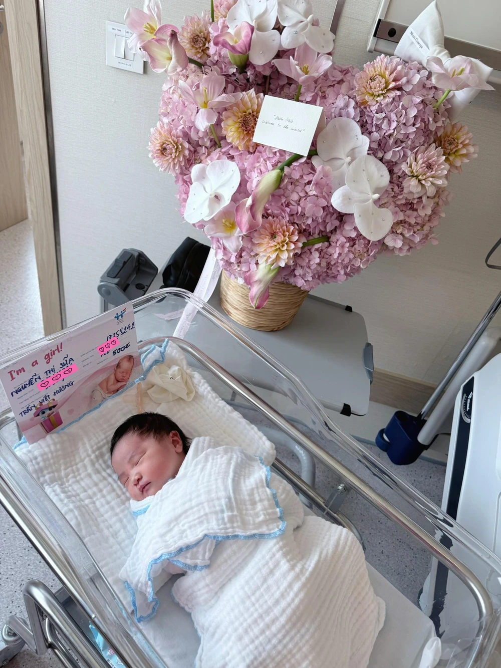 Phụ công Trần Việt Hương sinh con gái hồi giữa tháng 1/2026