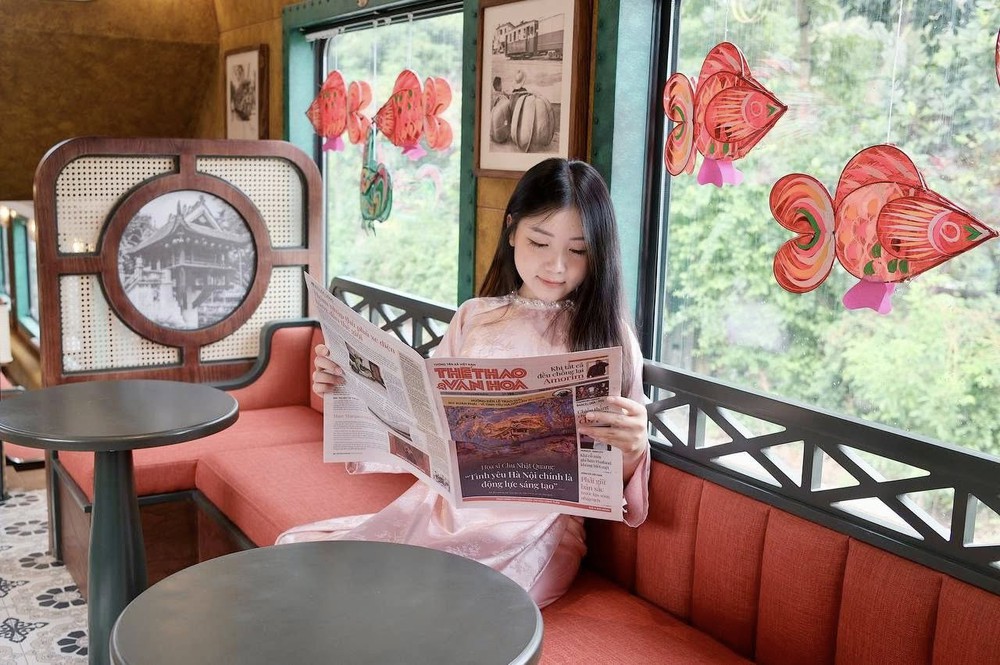 Hành trình du lịch văn hóa "Chở mùa xuân về" với The Hanoi Train  - Ảnh 3.