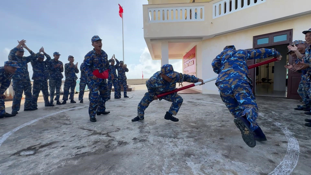 Vui Tết ở Trường Sa - Ảnh 5. Vui Tết ở Trường Sa - Ảnh 5.