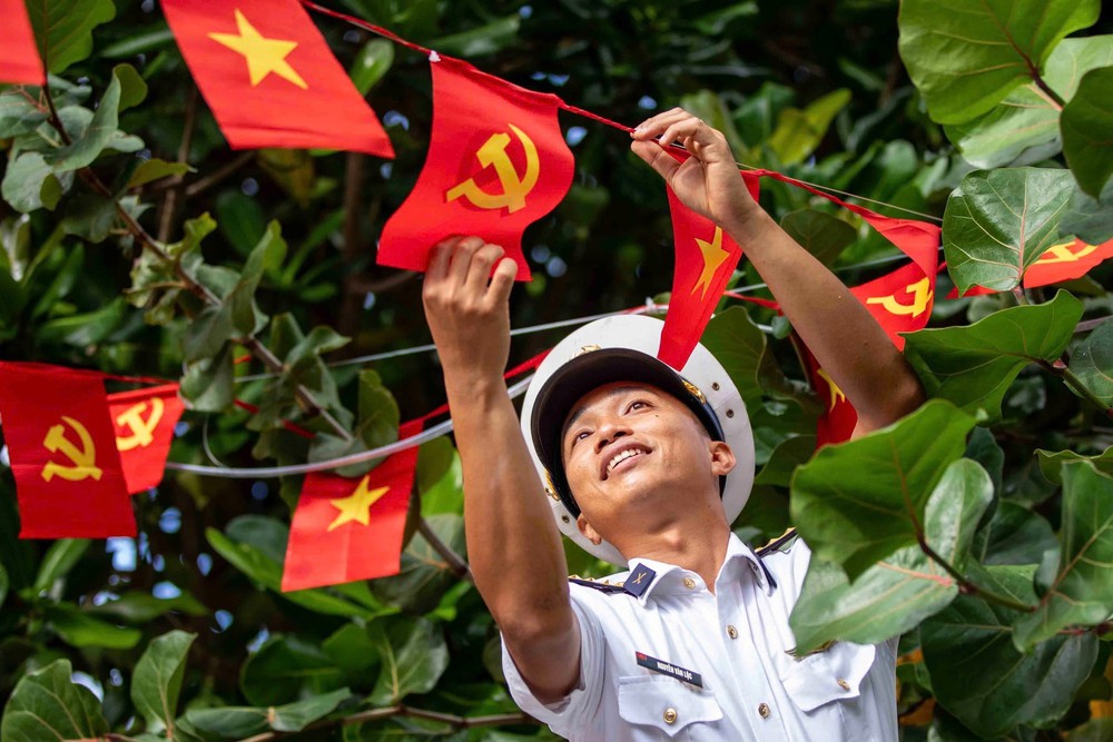 Vui Tết ở Trường Sa - Ảnh 1. Vui Tết ở Trường Sa - Ảnh 1.