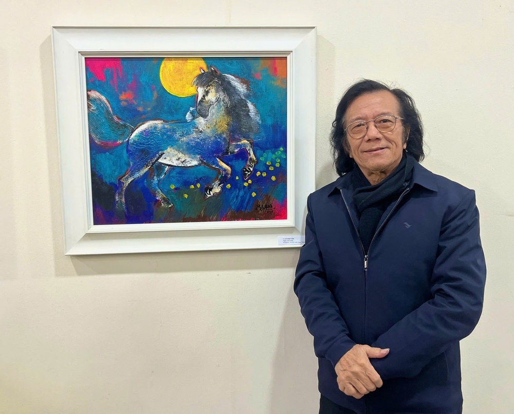 Ngắm muôn vẻ "Ngựa Xuân" cất vó trong hội họa - Ảnh 5. Ngắm muôn vẻ "Ngựa Xuân" cất vó trong hội họa - Ảnh 5.