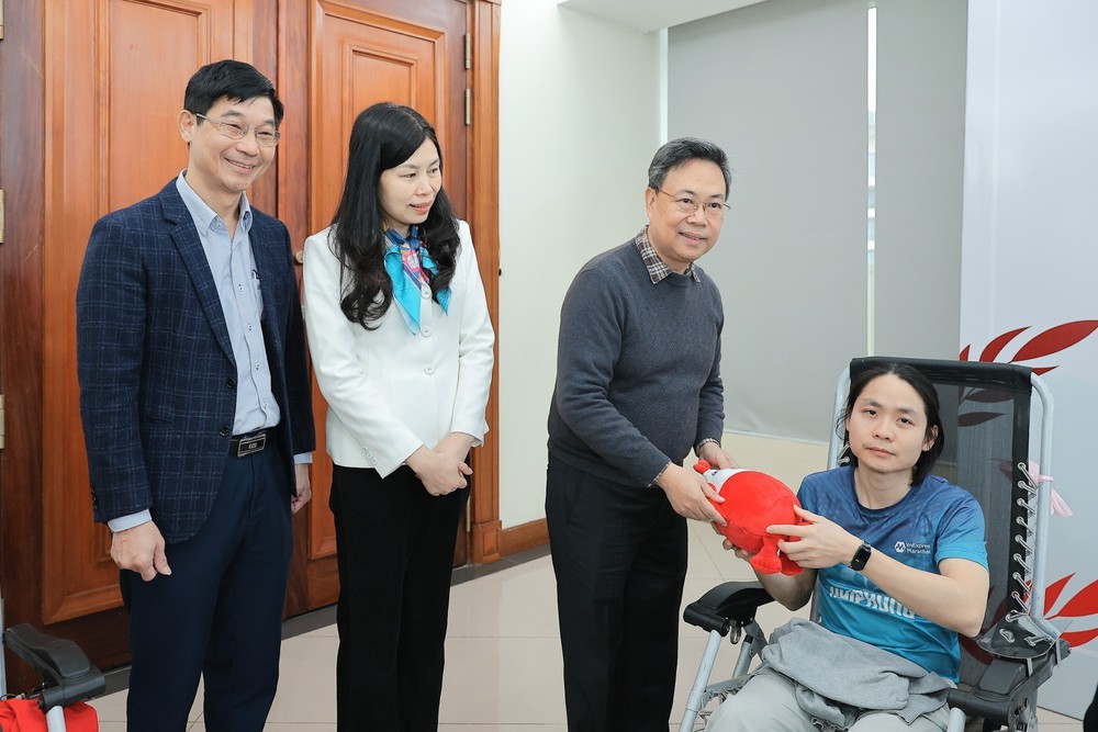 Chương trình hiến máu tình nguyện “Xuân Thông tấn - trao giọt hồng, lan toả yêu thương” - Ảnh 6. Chương trình hiến máu tình nguyện “Xuân Thông tấn - trao giọt hồng, lan toả yêu thương” - Ảnh 6.