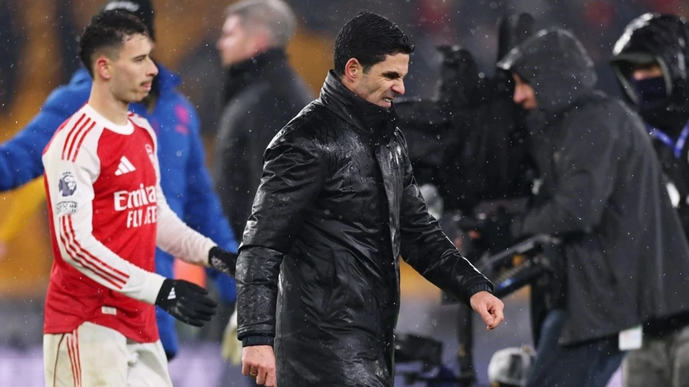 Arsenal có thể sa thải HLV Mikel Arteta nếu đội bóng tiếp tục về nhì ở mùa giải năm nay - Ảnh 3.