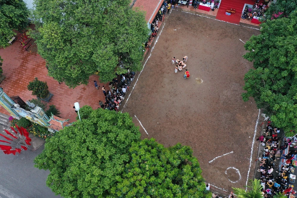 Hội vật cầu Thúy Lĩnh - khích lệ tinh thần thượng võ dân tộc - Ảnh 9.