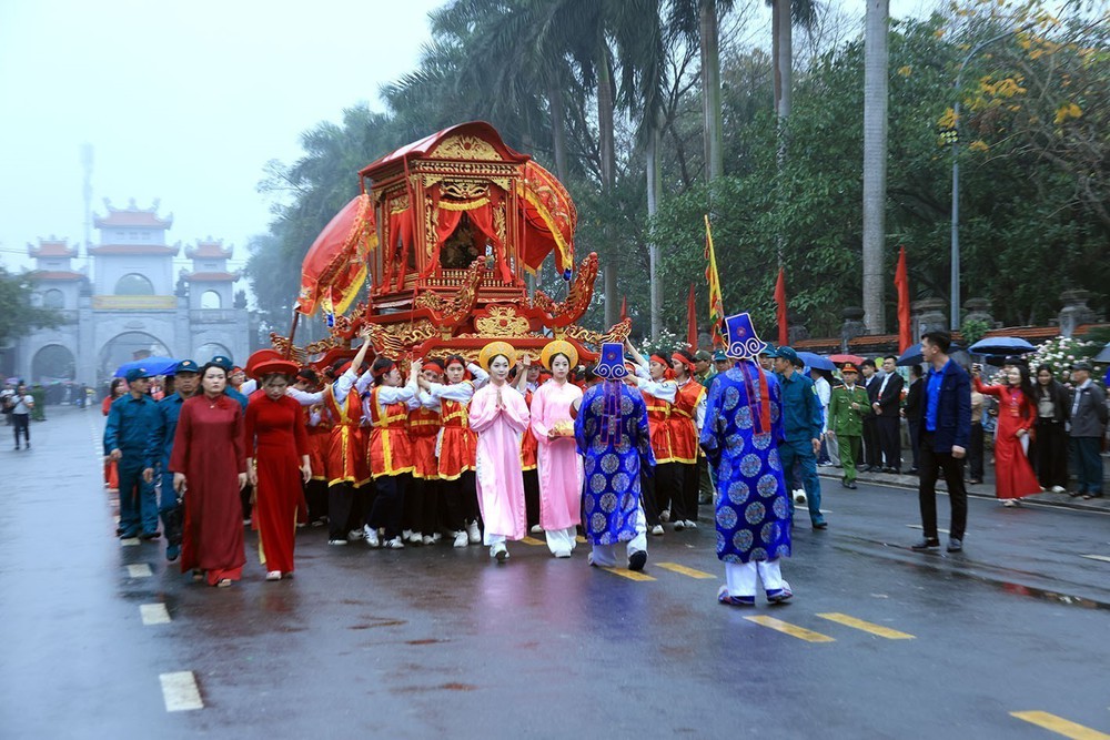 Lễ kỷ niệm 1.986 năm Khởi nghĩa Hai Bà Trưng và khai mạc Lễ hội đền Hai Bà Trưng năm 2026 - Ảnh 7.