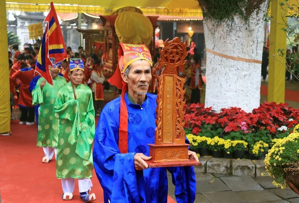 Lễ kỷ niệm 1.986 năm Khởi nghĩa Hai Bà Trưng và khai mạc Lễ hội đền Hai Bà Trưng năm 2026 - Ảnh 10.