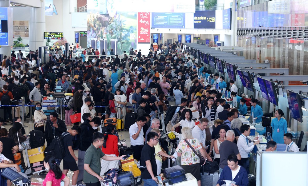 Sân bay Nội Bài chạm mốc sản lượng khai thác kỷ lục dịp Tết Nguyên đán - Ảnh 3.