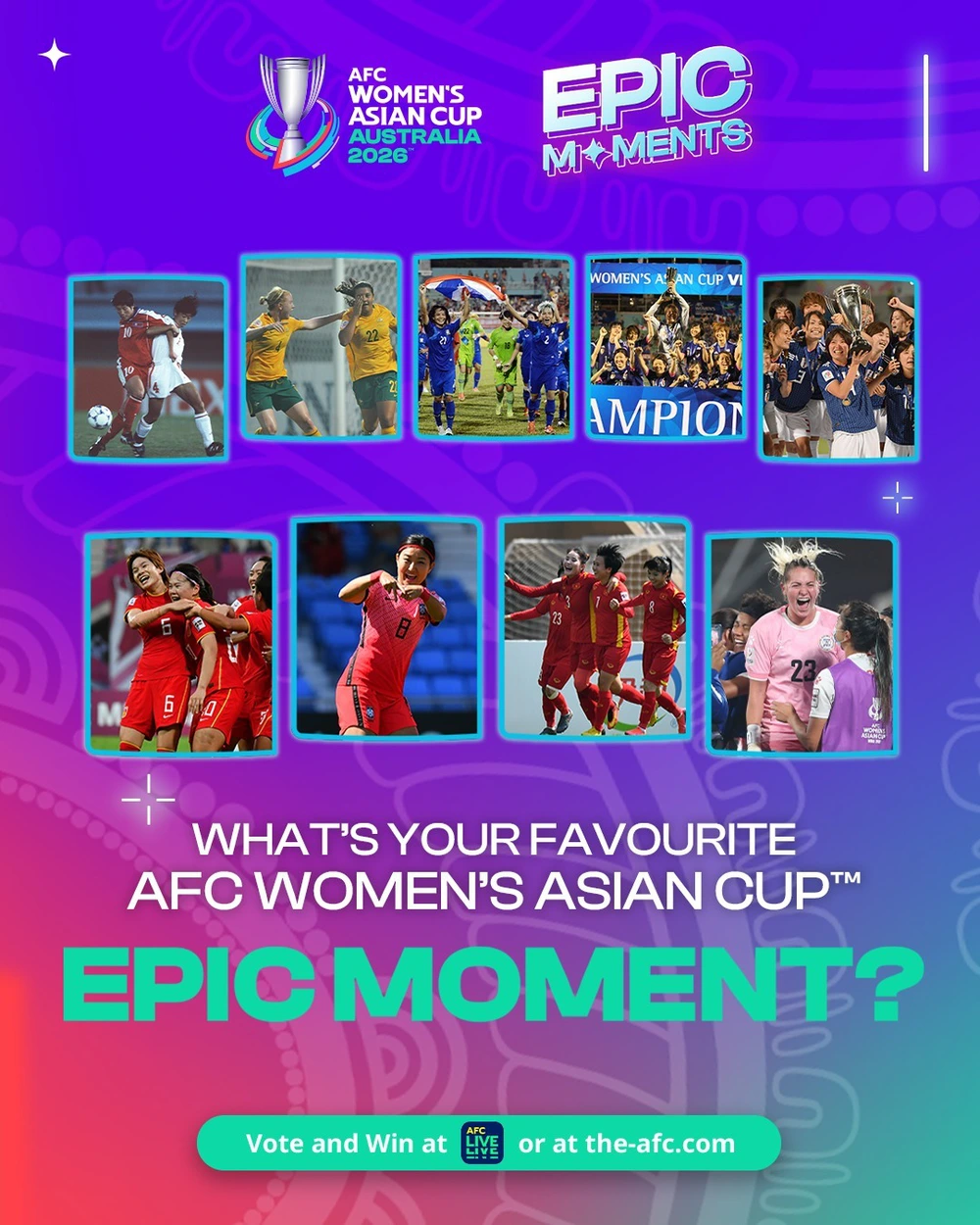 ĐT nữ Việt Nam giành chiến thắng ngoạn mục trong cuộc bầu chọn của AFC - Ảnh 1. ĐT nữ Việt Nam giành chiến thắng ngoạn mục trong cuộc bầu chọn của AFC - Ảnh 1.