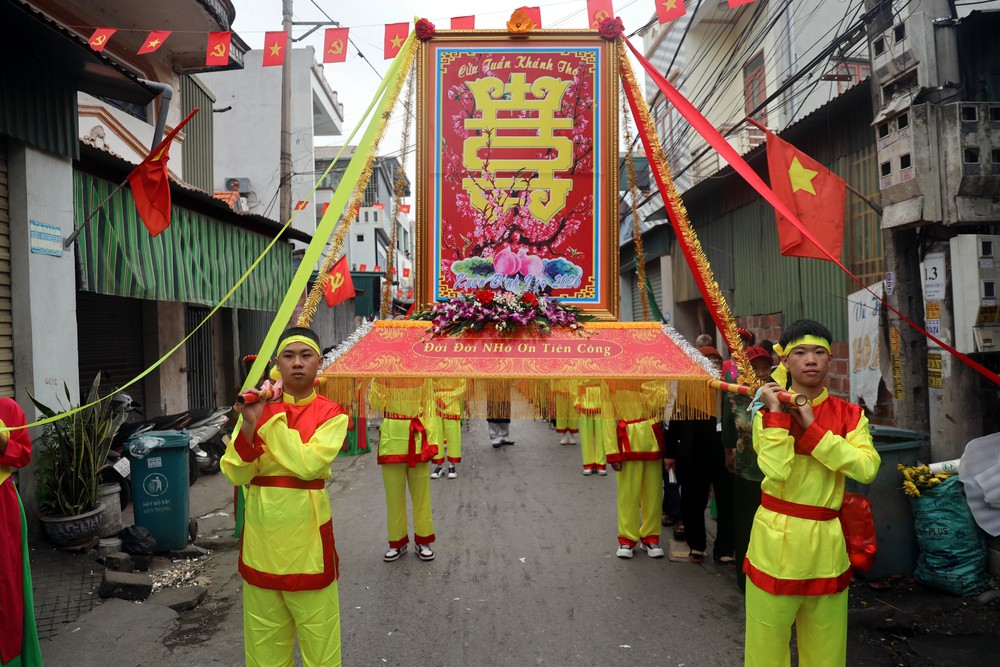 Lễ hội Tiên Công: Nét văn hóa riêng có của cư dân vùng cửa sông Bạch Đằng - Ảnh 1. Lễ hội Tiên Công: Nét văn hóa riêng có của cư dân vùng cửa sông Bạch Đằng - Ảnh 1.