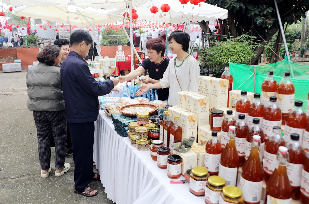 Du khách tham gia Chợ Tết "Sắc xuân Thành Nam" - Ảnh 2.