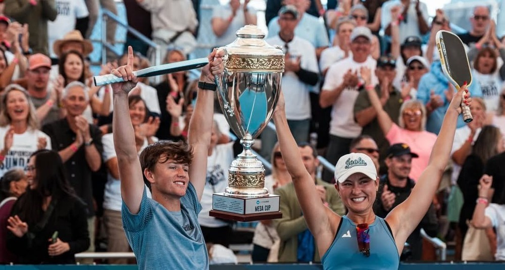 Địa chấn làng pickleball thế giới: Chuỗi thống trị của Anna Waters/ Ben Johns bị chặn đứng - Ảnh 1. Địa chấn làng pickleball thế giới: Chuỗi thống trị của Anna Waters/ Ben Johns bị chặn đứng - Ảnh 1.