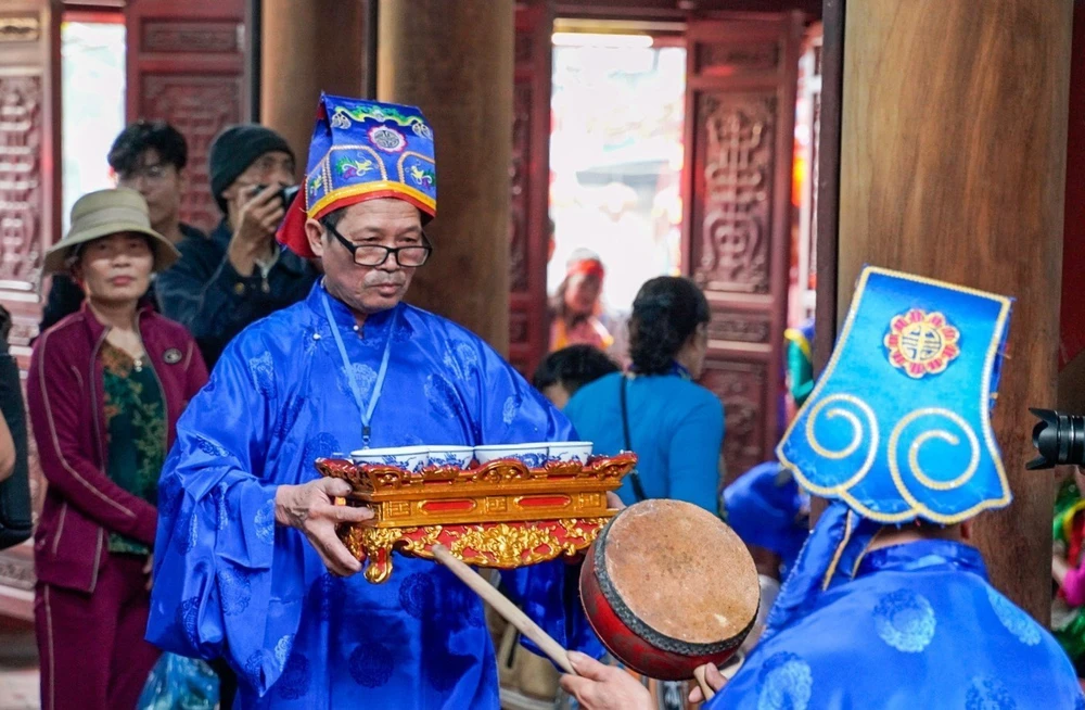 Về Thị Cấm xem hội kéo lửa, thổi cơm thi - Ảnh 18.