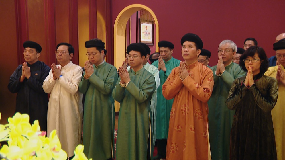 Thiêng liêng Lễ dâng hương Khai xuân Bính Ngọ tại Hoàng thành Thăng Long - Ảnh 8. Thiêng liêng Lễ dâng hương Khai xuân Bính Ngọ tại Hoàng thành Thăng Long - Ảnh 8.