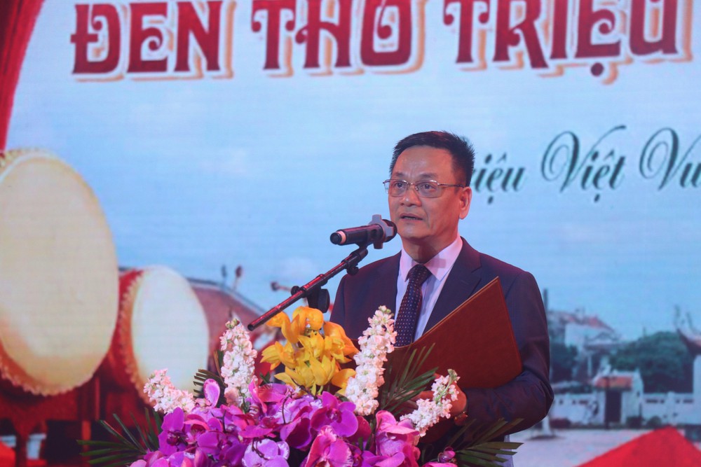 Hưng Yên: Khai mạc Lễ hội Đền thờ Triệu Việt Vương năm 2026 - Ảnh 1. Hưng Yên: Khai mạc Lễ hội Đền thờ Triệu Việt Vương năm 2026 - Ảnh 1.