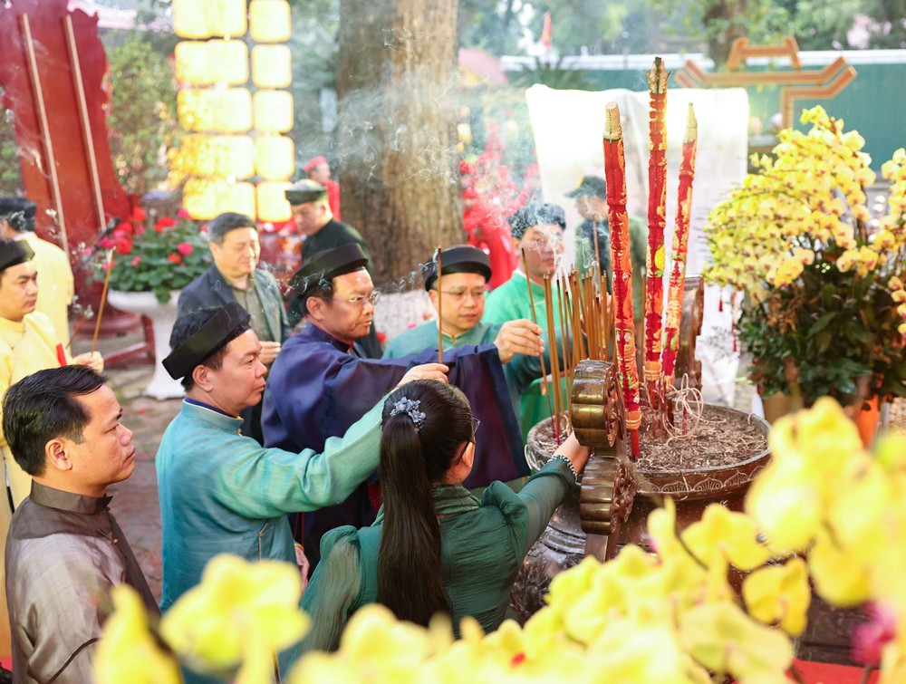 Dâng hương Khai Xuân Bính Ngọ tại Hoàng thành Thăng Long - Ảnh 5.