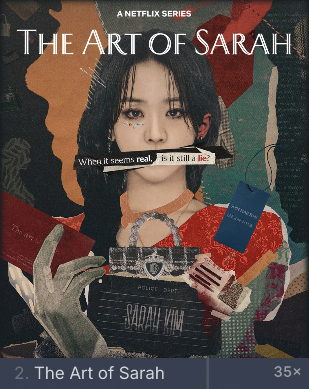 Phim Hàn "The Art of Sarah": Từ cảm hứng vụ lừa đảo có thật đến dẫn đầu Netflix toàn cầu - Ảnh 4.