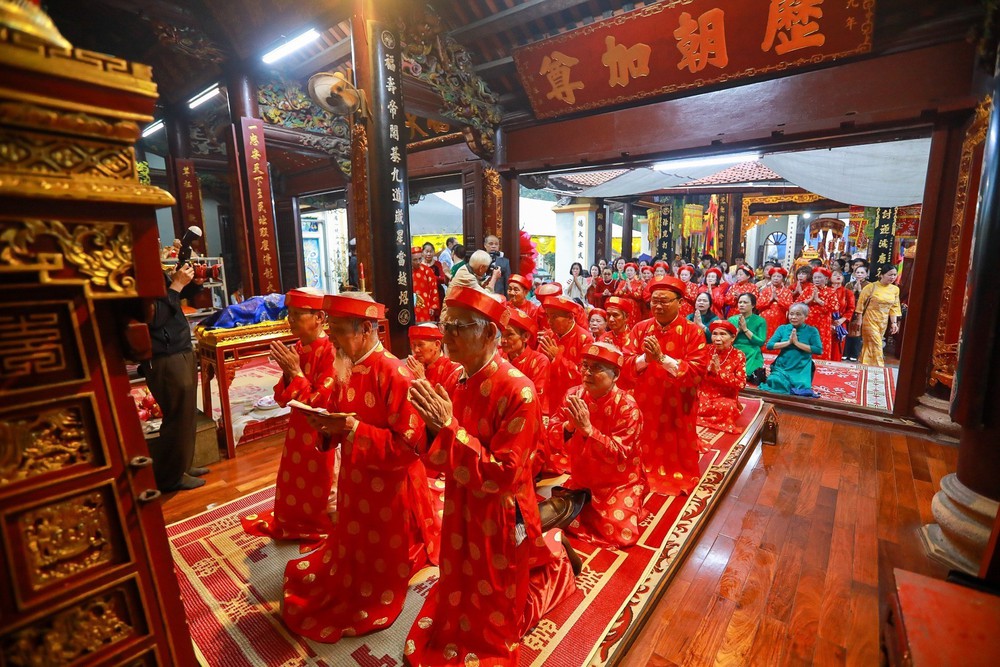  Rộn ràng Lễ hội làng Triều Khúc - Ảnh 7.