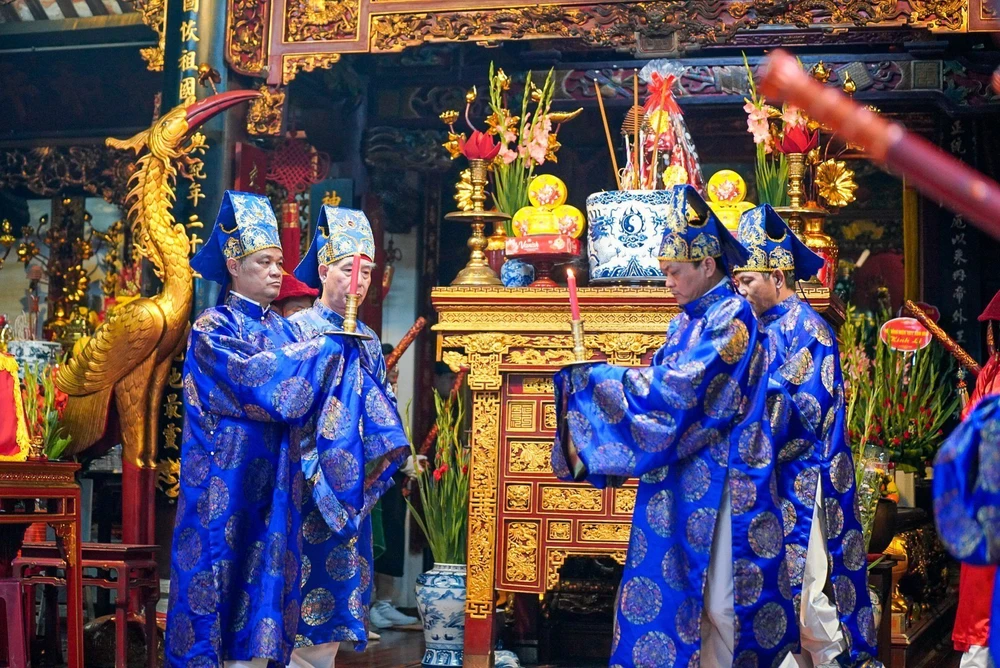  Rộn ràng Lễ hội làng Triều Khúc - Ảnh 6.