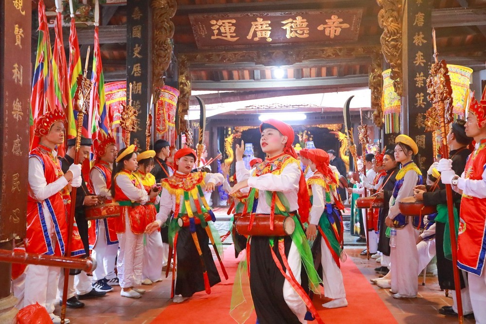  Rộn ràng Lễ hội làng Triều Khúc - Ảnh 8.