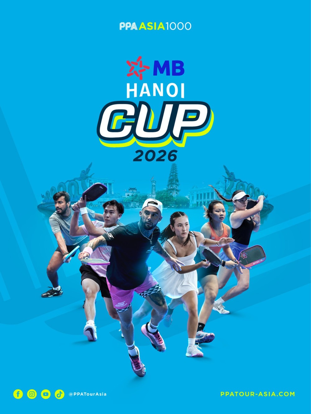 Giải pickleball PPA Tour Asia trở lại Việt Nam, khởi động mùa giải 2026 tại Hà Nội - Ảnh 1. Giải pickleball PPA Tour Asia trở lại Việt Nam, khởi động mùa giải 2026 tại Hà Nội - Ảnh 1.