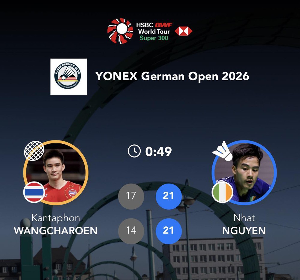 Tay vợt gốc Việt gây sốc khi giành vé vào tứ kết giải đấu lớn ở châu Âu - Ảnh 1. Tay vợt gốc Việt