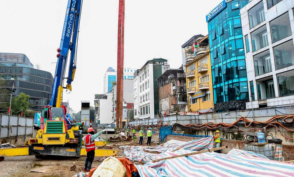 Metro Nhổn – Ga Hà Nội tăng tốc đoạn ngầm: Hoàn thiện đến đâu, trả lại mặt bằng đến đó - Ảnh 5.