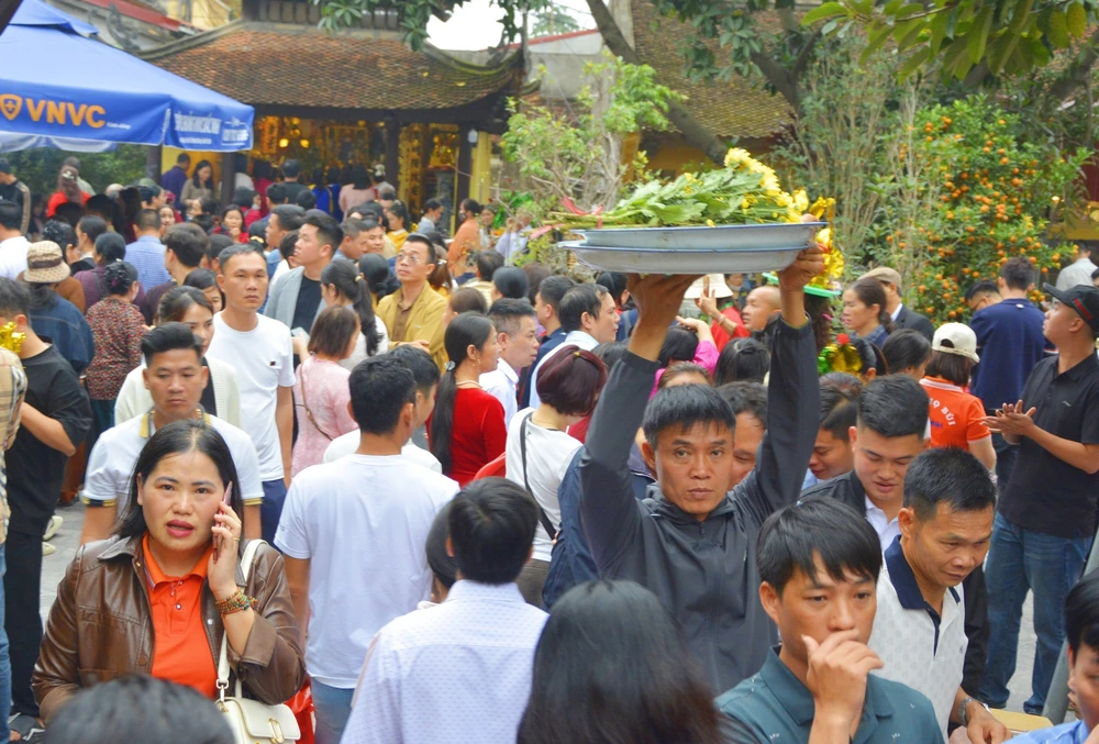 Tưng bừng Khai hội Đền Bà Chúa Kho - Ảnh 5. Tưng bừng Khai hội Đền Bà Chúa Kho - Ảnh 5.