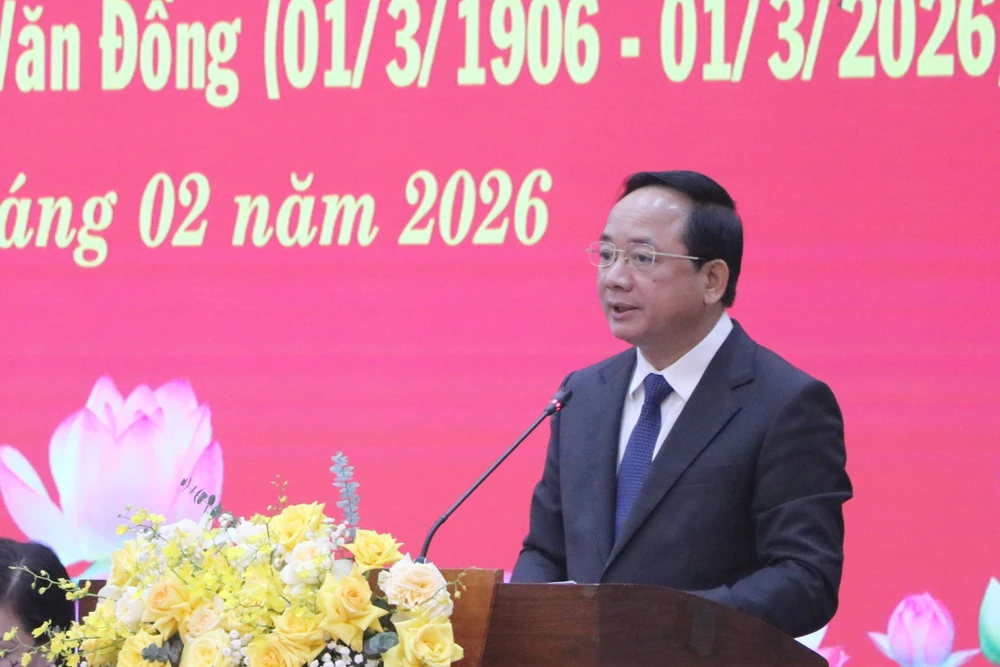 Hội thảo khoa học Đồng chí Phạm Văn Đồng – Nhà lãnh đạo kiên trung, mẫu mực - Ảnh 3. Hội thảo khoa học Đồng chí Phạm Văn Đồng – Nhà lãnh đạo kiên trung, mẫu mực - Ảnh 3.