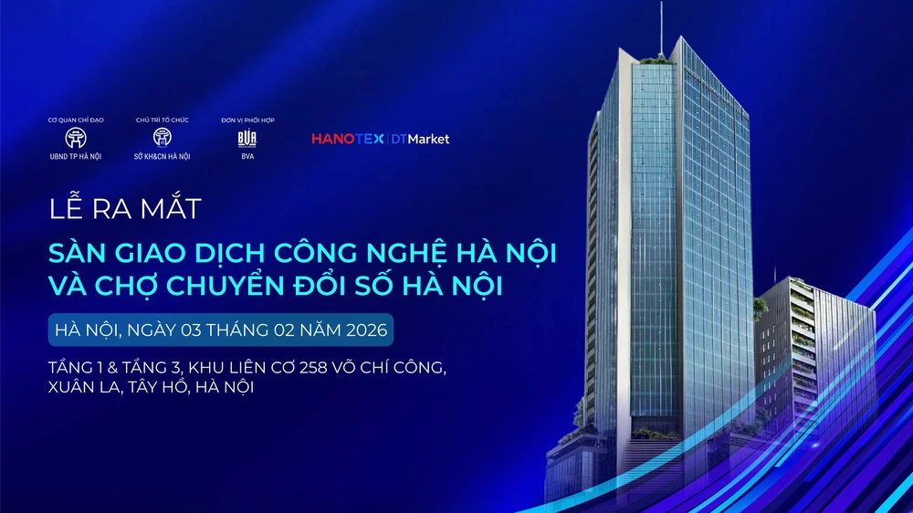 Hà Nội ra mắt Chợ Chuyển đổi số, giới thiệu phiên bản 1 "siêu ứng dụng" iHanoi - Ảnh 1. Hà Nội ra mắt Chợ Chuyển đổi số, giới thiệu phiên bản 1 "siêu ứng dụng" iHanoi - Ảnh 1.