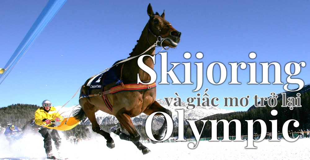 Skijoring và giấc mơ trở lại Olympic mùa Đông - Ảnh 1.