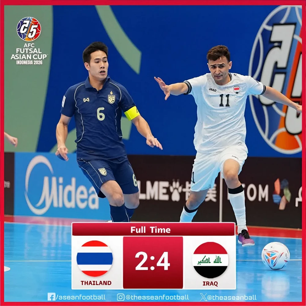 Truyền thông Thái Lan nói gì sau thất bại của đội nhà trước Iraq ở tứ kết giải vô địch futsal Châu Á 2026? - Ảnh 3.