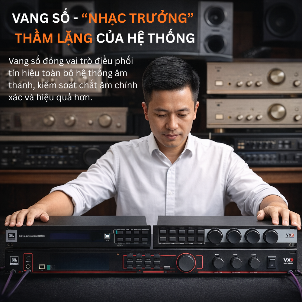 Kỷ nguyên Karaoke 2026: Khi bộ xử lý tín hiệu trở thành "trái tim" của dàn giải trí gia đình - Ảnh 1.