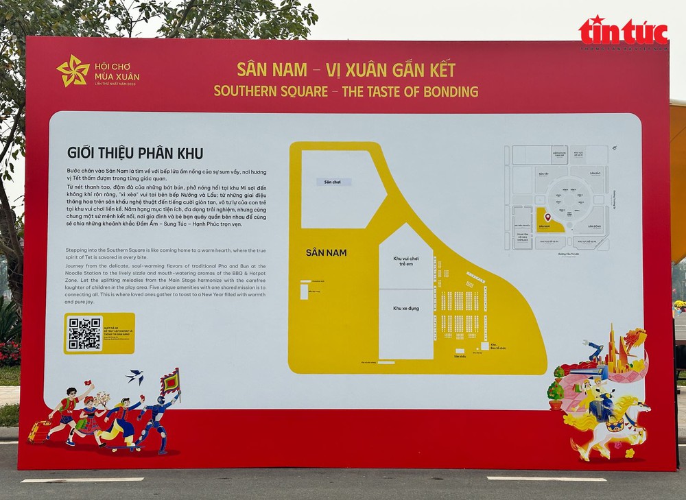 Một vòng với 'phố ẩm thực' tại Hội chợ Mùa Xuân - Ảnh 1.