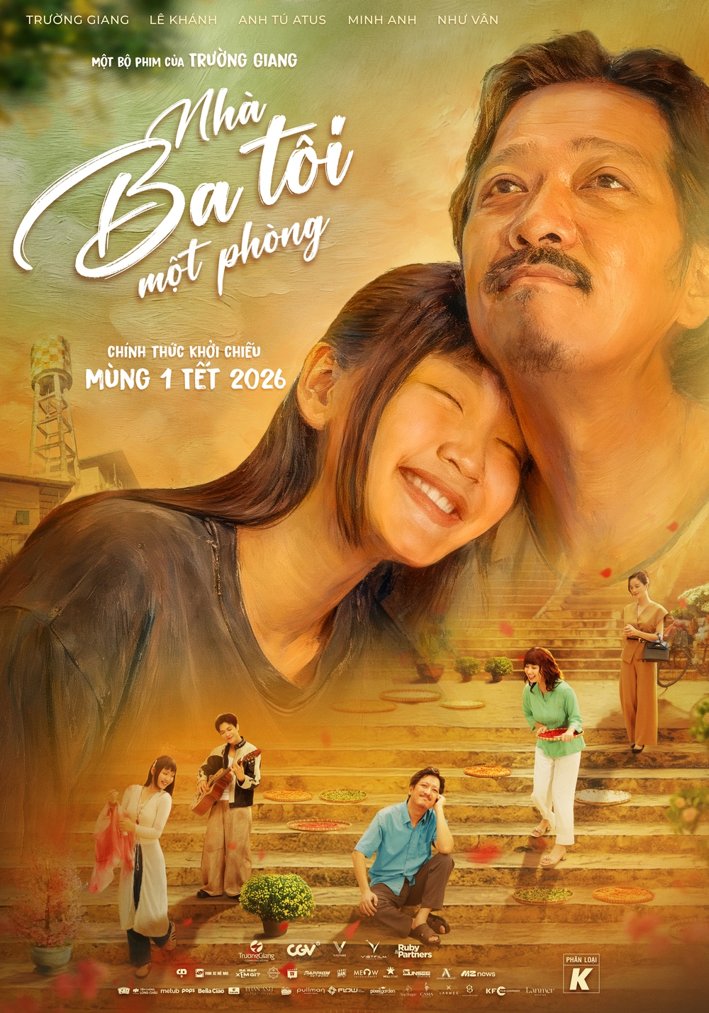 "Nhà ba tôi một phòng" tung trailer công bố dàn diễn viên - Ảnh 2.