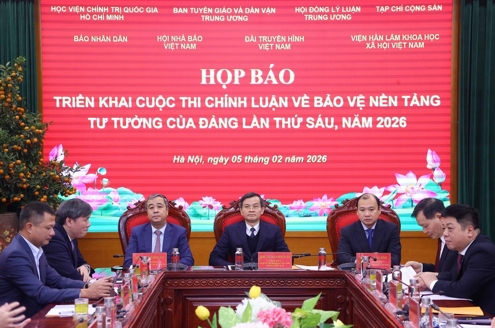 Phát động Cuộc thi chính luận về bảo vệ nền tảng tư tưởng của Đảng lần thứ Sáu, năm 2026 - Ảnh 3.