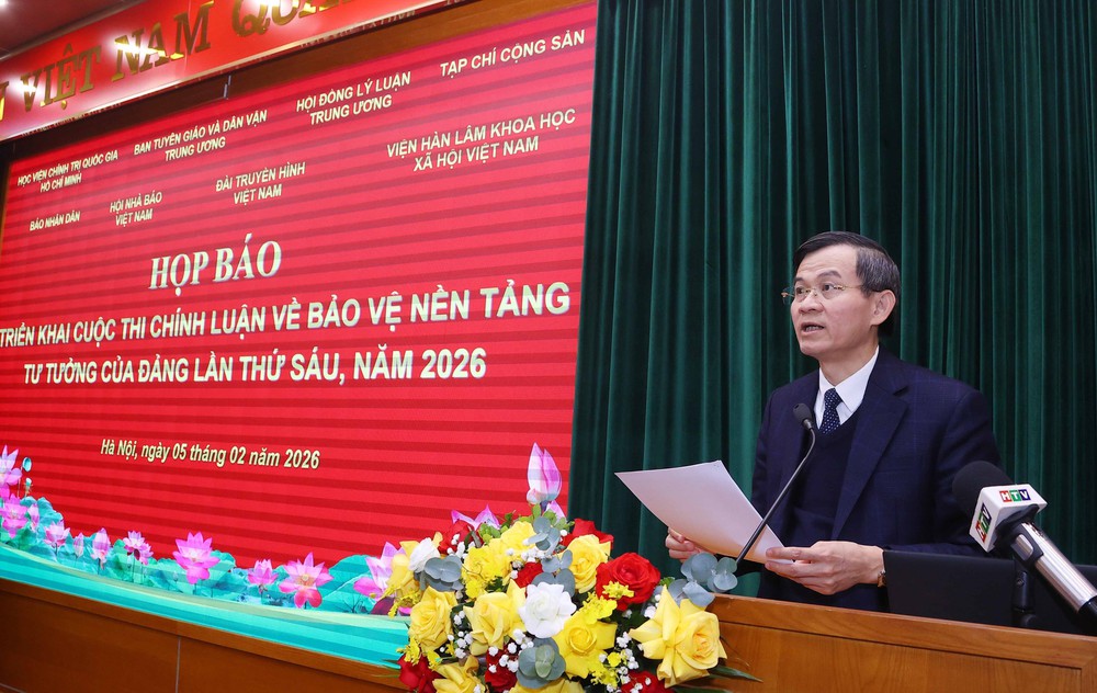Phát động Cuộc thi chính luận về bảo vệ nền tảng tư tưởng của Đảng lần thứ Sáu, năm 2026 - Ảnh 2.