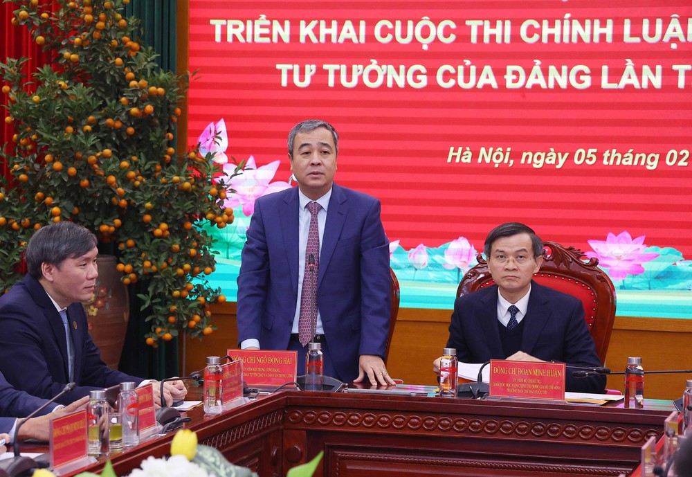 Phát động Cuộc thi chính luận về bảo vệ nền tảng tư tưởng của Đảng lần thứ Sáu, năm 2026 - Ảnh 5.