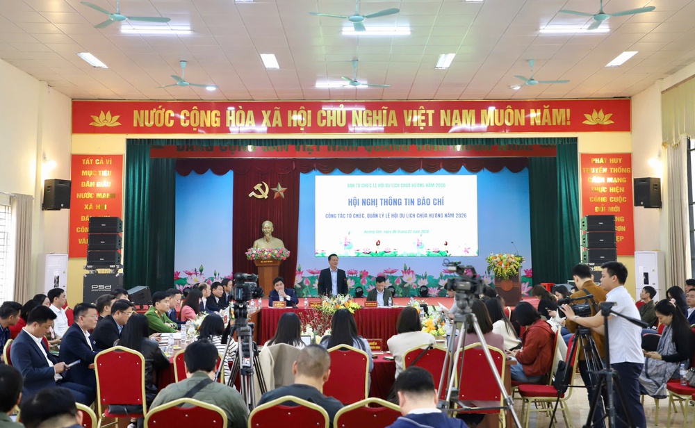 Lễ hội du lịch chùa Hương 2026: "An toàn - Thân thiện - Chất lượng" - Ảnh 1.