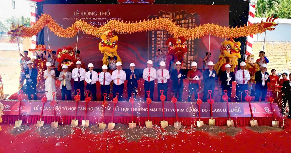 Cần Thơ: Động thổ dự án Cara Legend, xác lập chuẩn sống "hạng sang" mới tại Tây Đô - Ảnh 1.