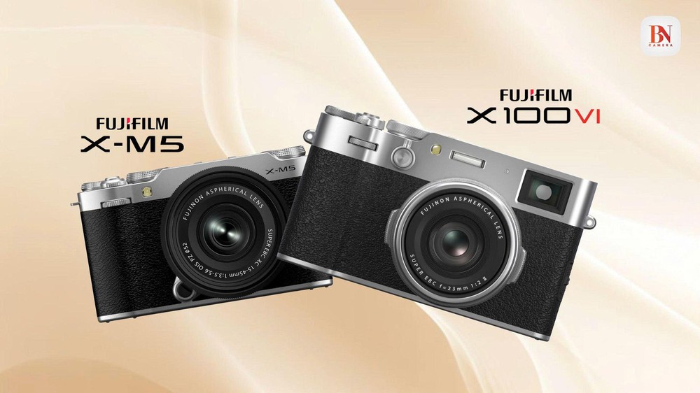 Fujifilm X-M5 vs X100VI: Chọn "trải nghiệm tự do" hay "biểu tượng đẳng cấp" năm 2026? - Ảnh 1.