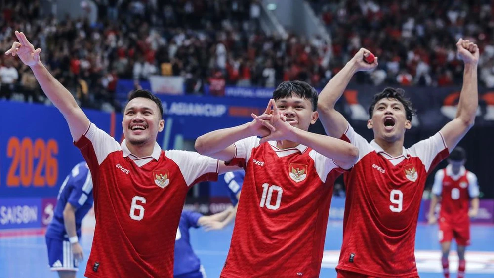 AFC và truyền thông châu Á khen ngợi ĐT Indonesia sau chiến thắng lịch sử trước ĐT futsal Nhật Bản - Ảnh 1.