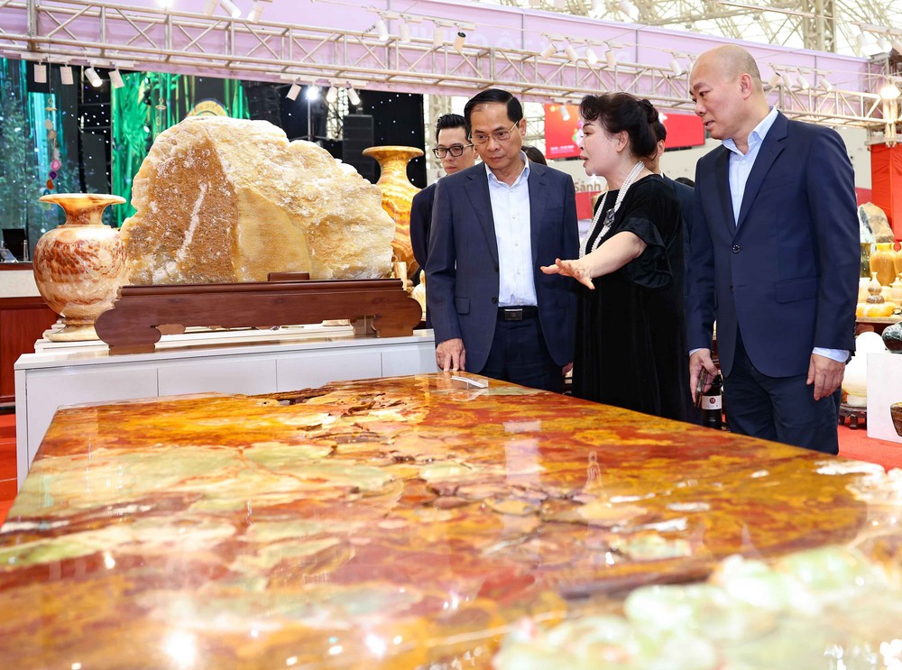 Phó Thủ tướng Bùi Thanh Sơn kiểm tra tình hình Hội chợ mùa Xuân 2026 - Ảnh 6. Phó Thủ tướng Bùi Thanh Sơn kiểm tra tình hình Hội chợ mùa Xuân 2026 - Ảnh 6.