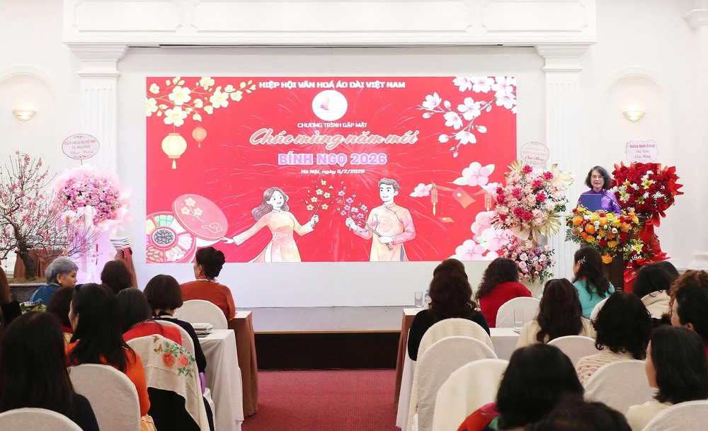 Hiệp hội Văn hóa Áo dài Việt Nam kiện toàn bộ máy để hướng tới nhiều nhiệm vụ trọng tâm trong năm mới - Ảnh 4.